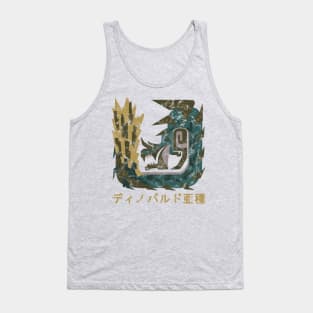 Monster Hunter World Iceborne Acidic Glavenus Kanji Tank Top